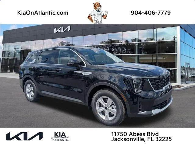 New 2026 Ebony Black Kia LX image 1