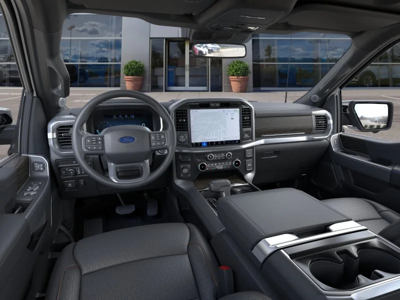 New 2026 Star White Metallic Tri-Coat Ford Lariat® image 53