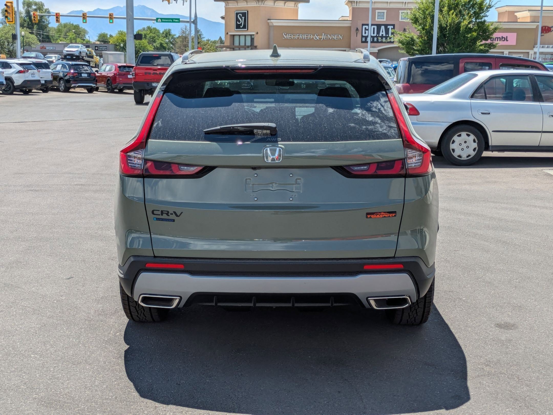 New 2026 Ash Green Metallic Honda TrailSport image 4