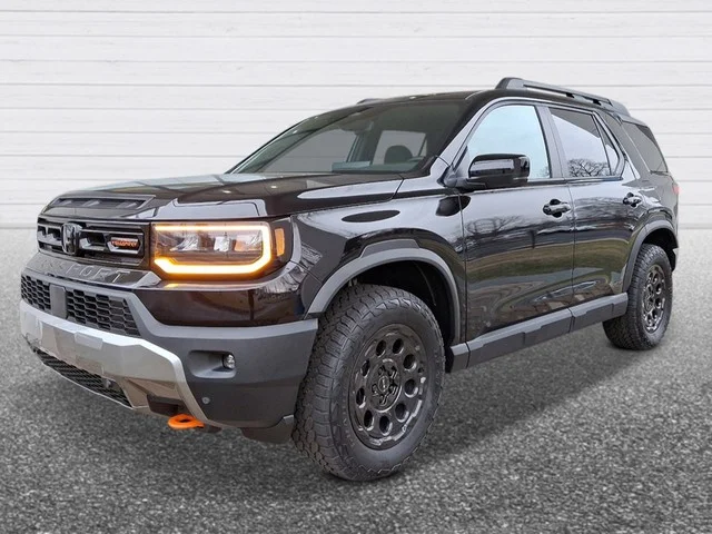 New 2026 Crystal Black Pearl Honda TrailSport Blackout image 2