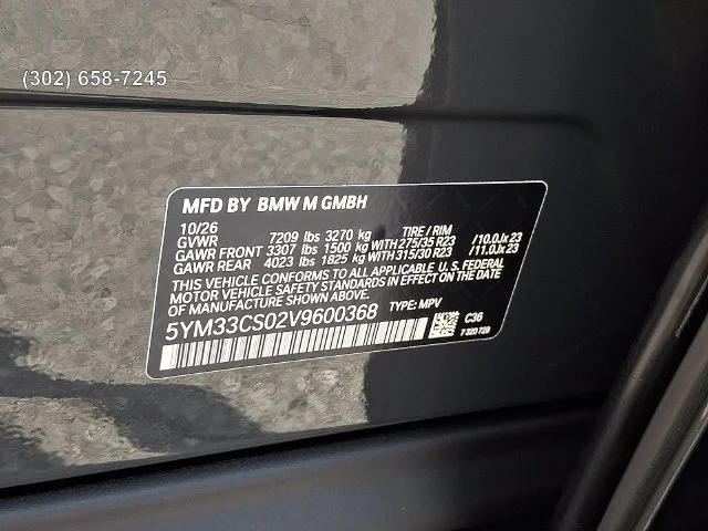 New 2027 Dravit Grey Metallic BMW Label image 20