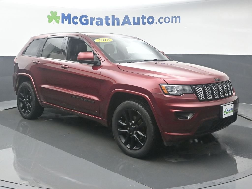 Used 2018 Jeep Grand Cherokee Altitude with VIN 1C4RJFAG9JC320162 for sale in Marion, IA