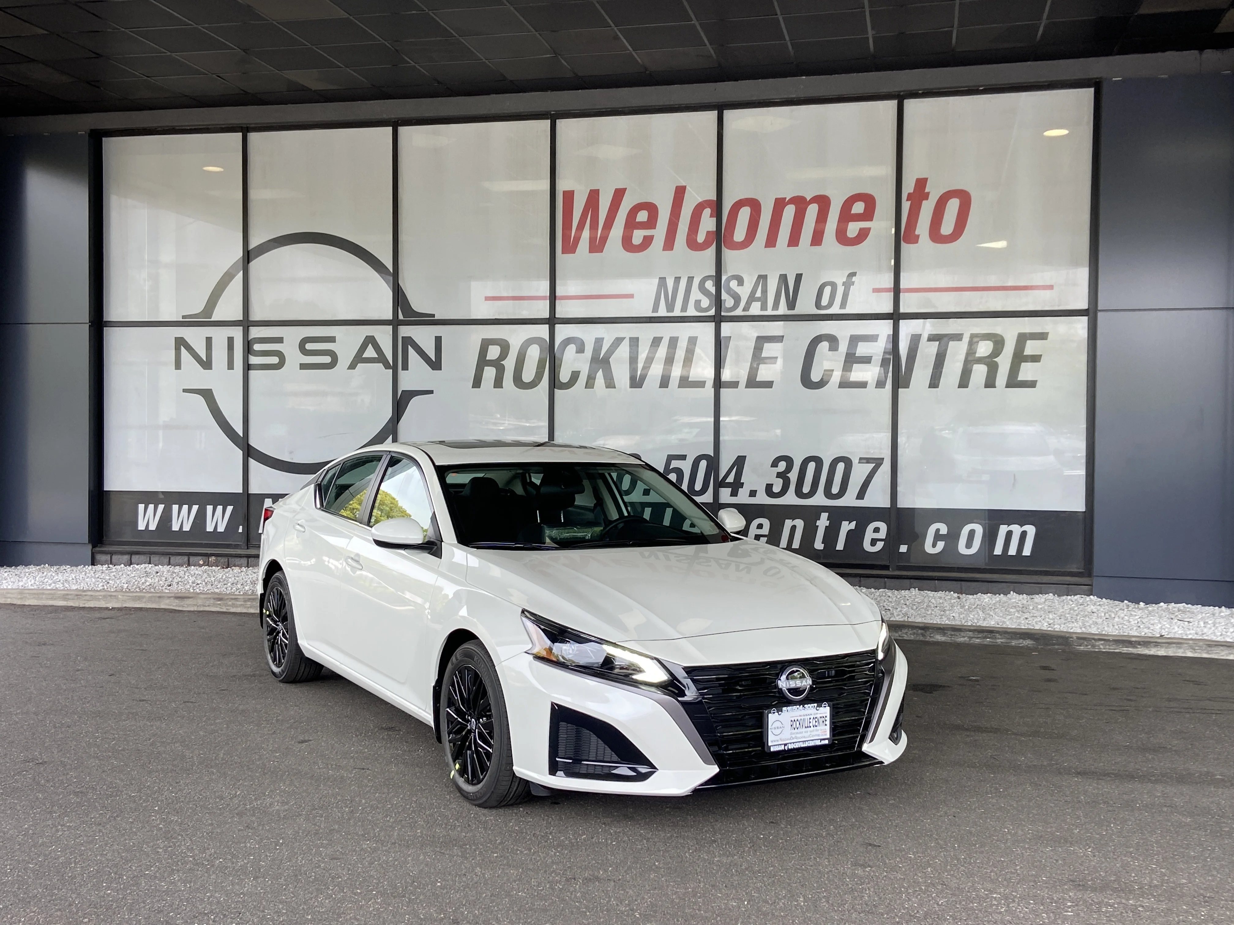 New 2026 Pearl White Tricoat Nissan SV image 1