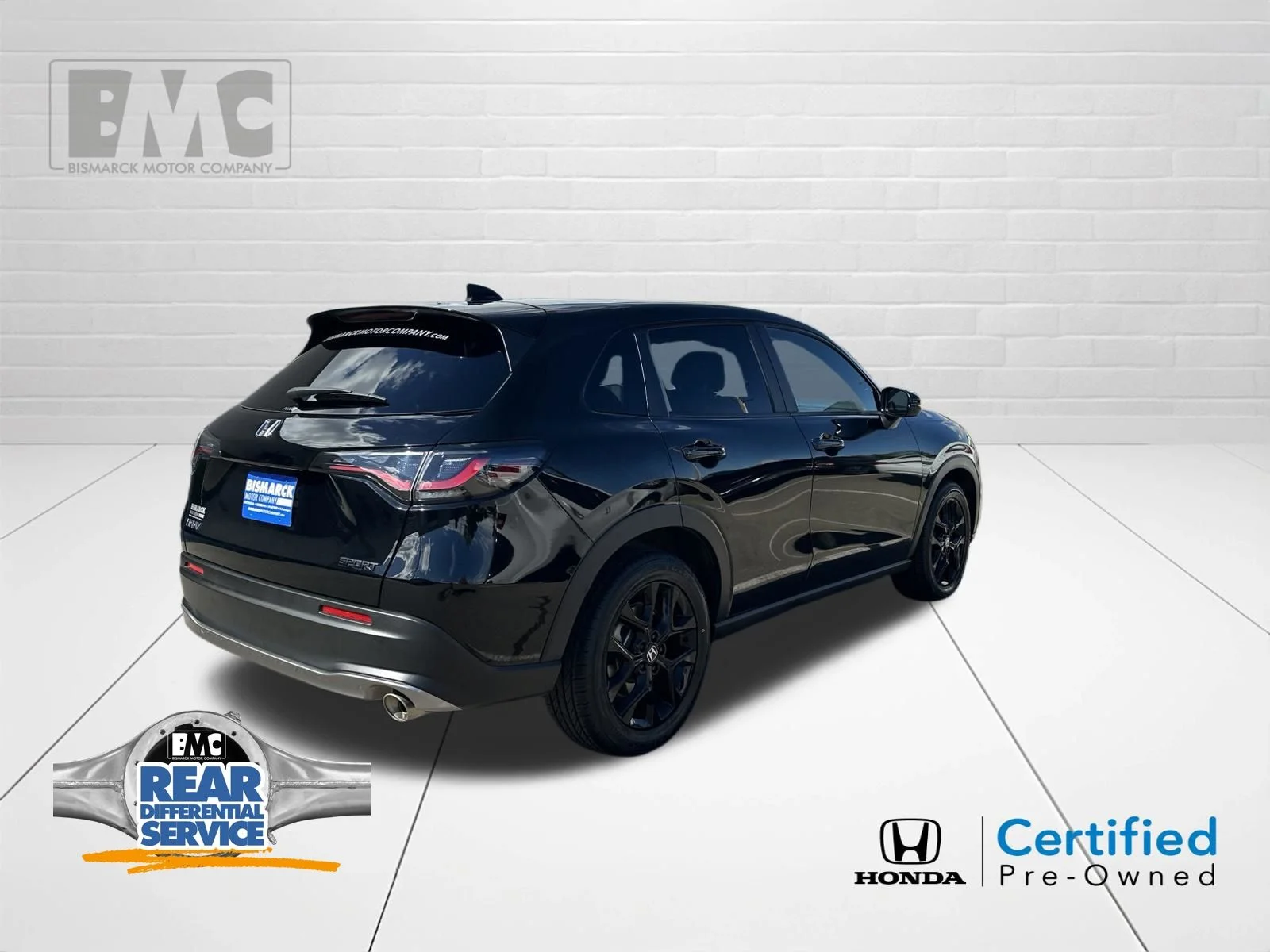 Certified Used 2024 Black Honda Sport image 3