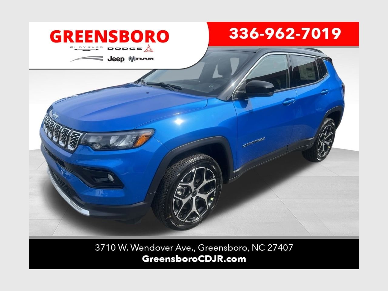 New 2026 Hydro Blue Pearl-Coat Exterior Paint Jeep Limited image 1
