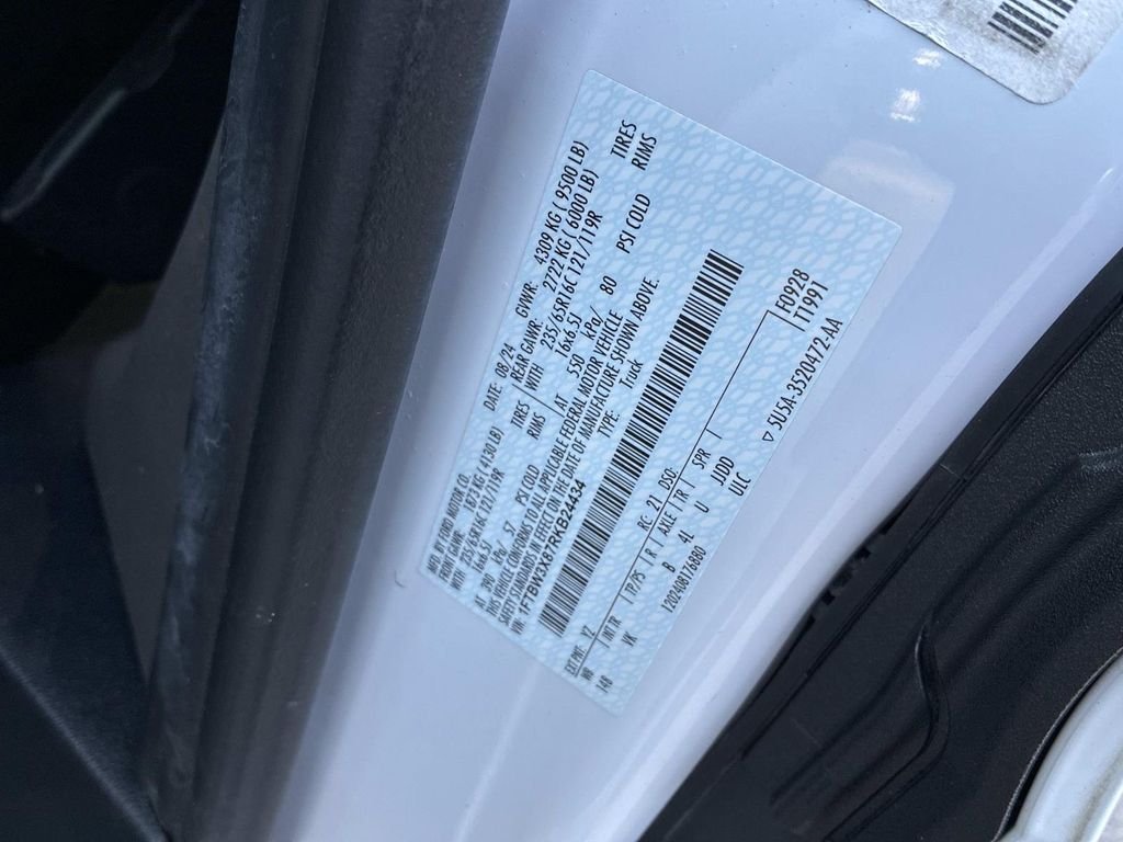 Used 2024 White Ford Base image 20
