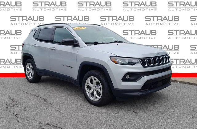 Used 2024 Silver Jeep Latitude image 1