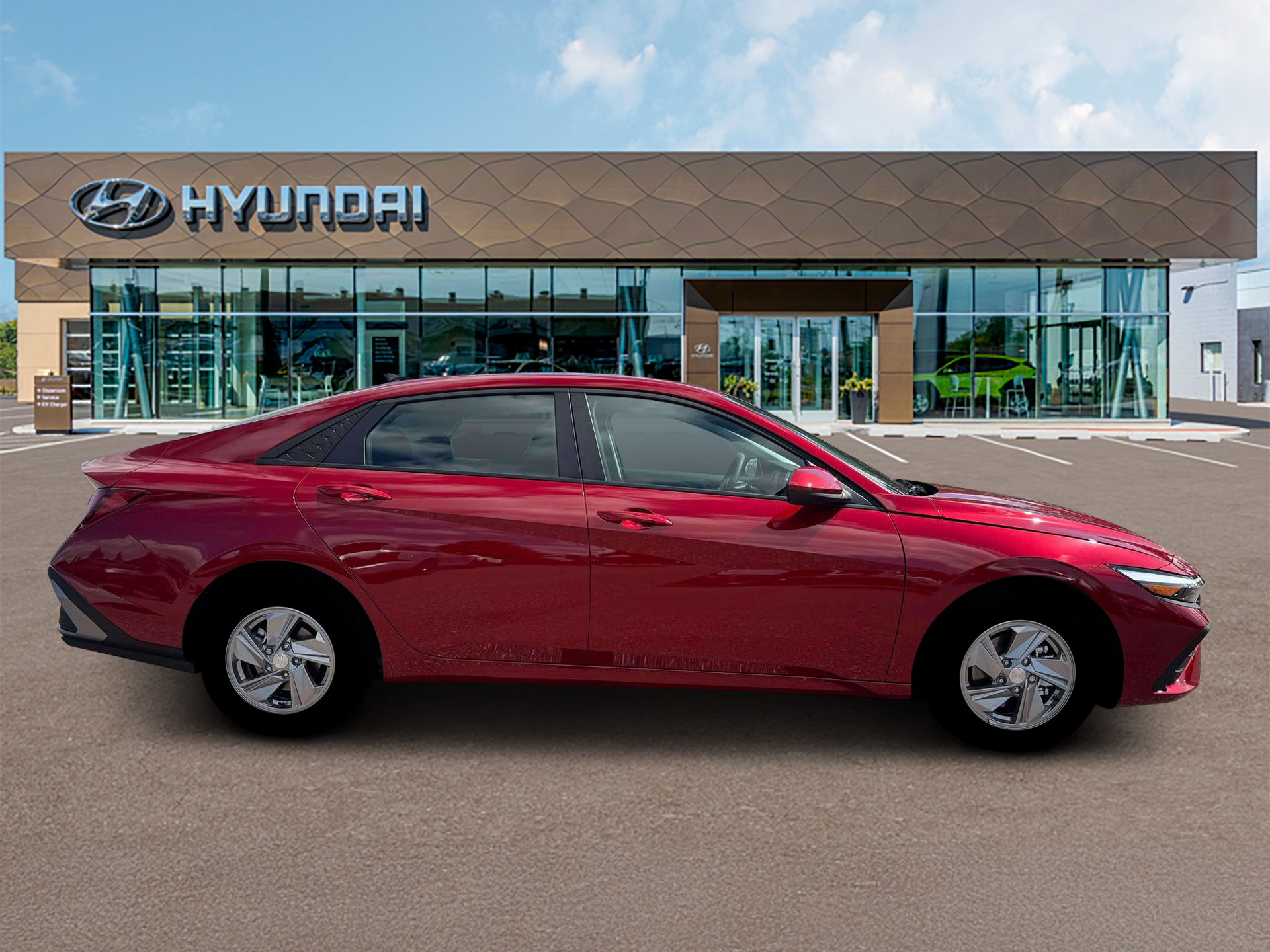 New 2026 Red Hyundai SE image 8