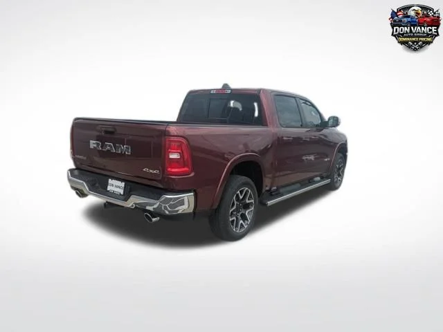 New 2026 Delmonico Red Pearl-Coat Exterior Paint RAM Laramie image 5