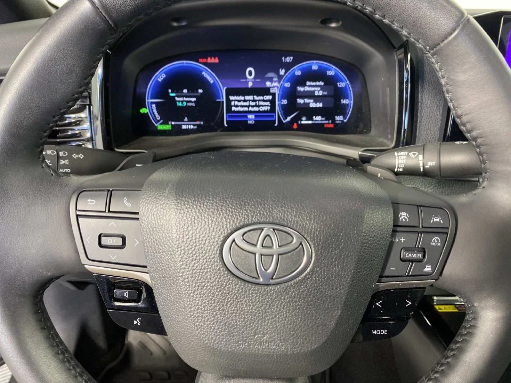 Used 2025 Midnight Black Metallic Toyota XSE image 15