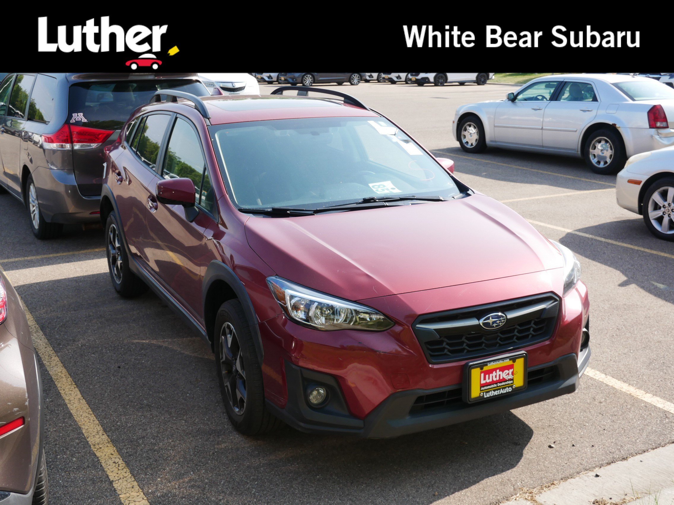 Used 2019 Venetian Red Pearl Subaru Premium image 1