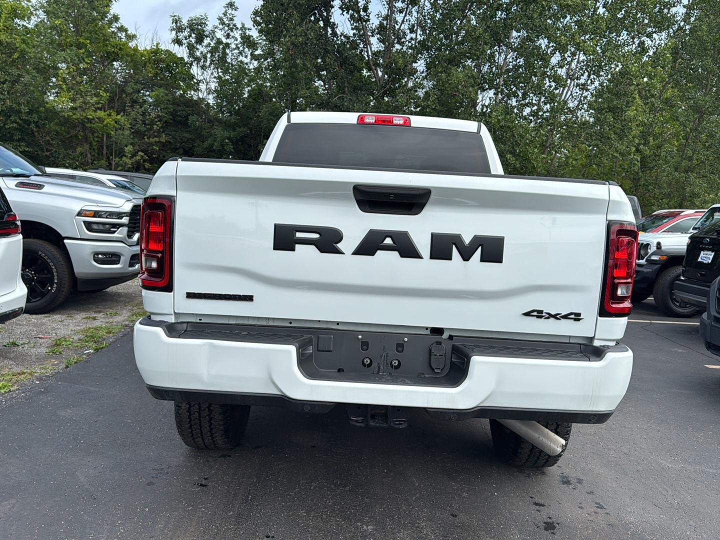 Used 2025 Bright White Clearcoat Ram Big Horn image 12
