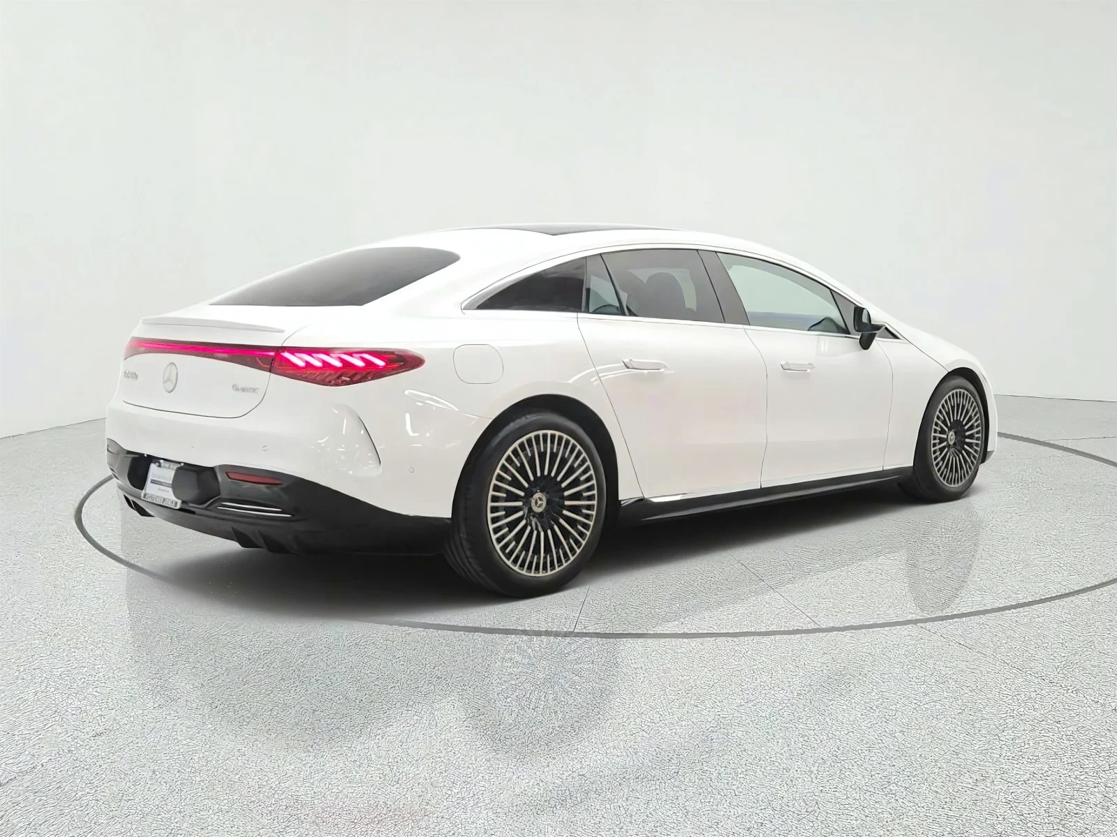 Certified Used 2023 Polar White Mercedes-Benz EQS 450 4MATIC® Sedan image 5