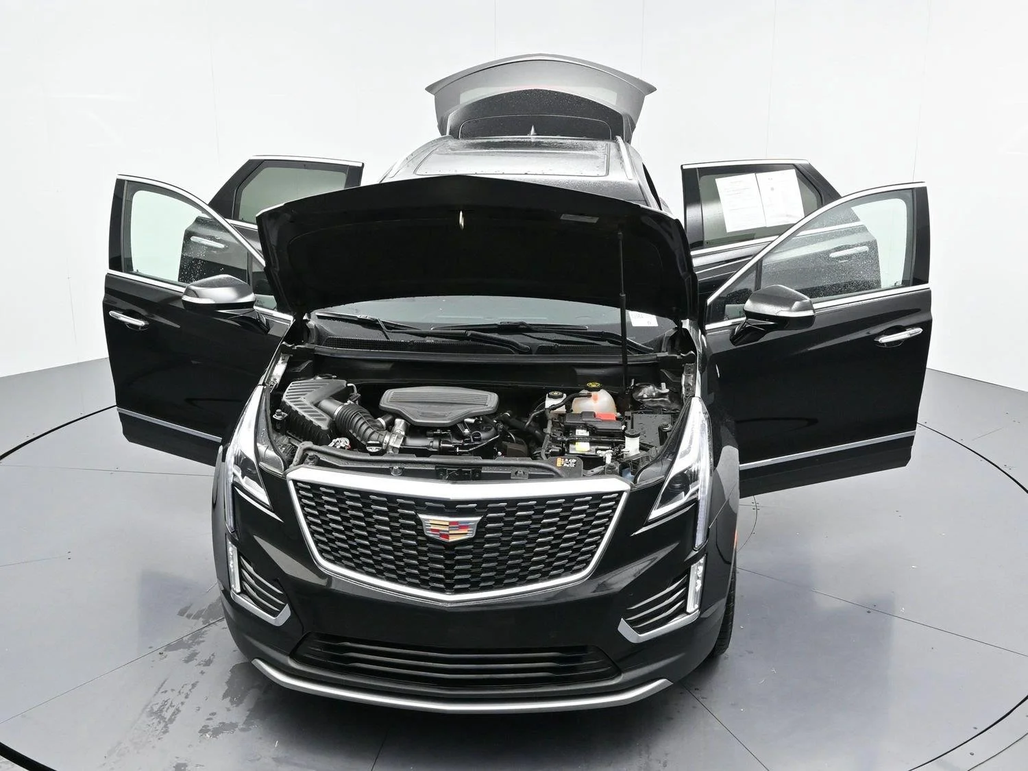 Used 2024 Stellar Black Metallic Cadillac Premium Luxury image 49