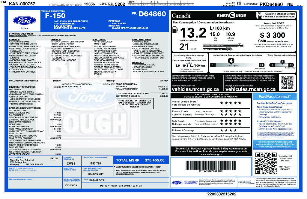 Used 2023 Gray Ford XLT image 5
