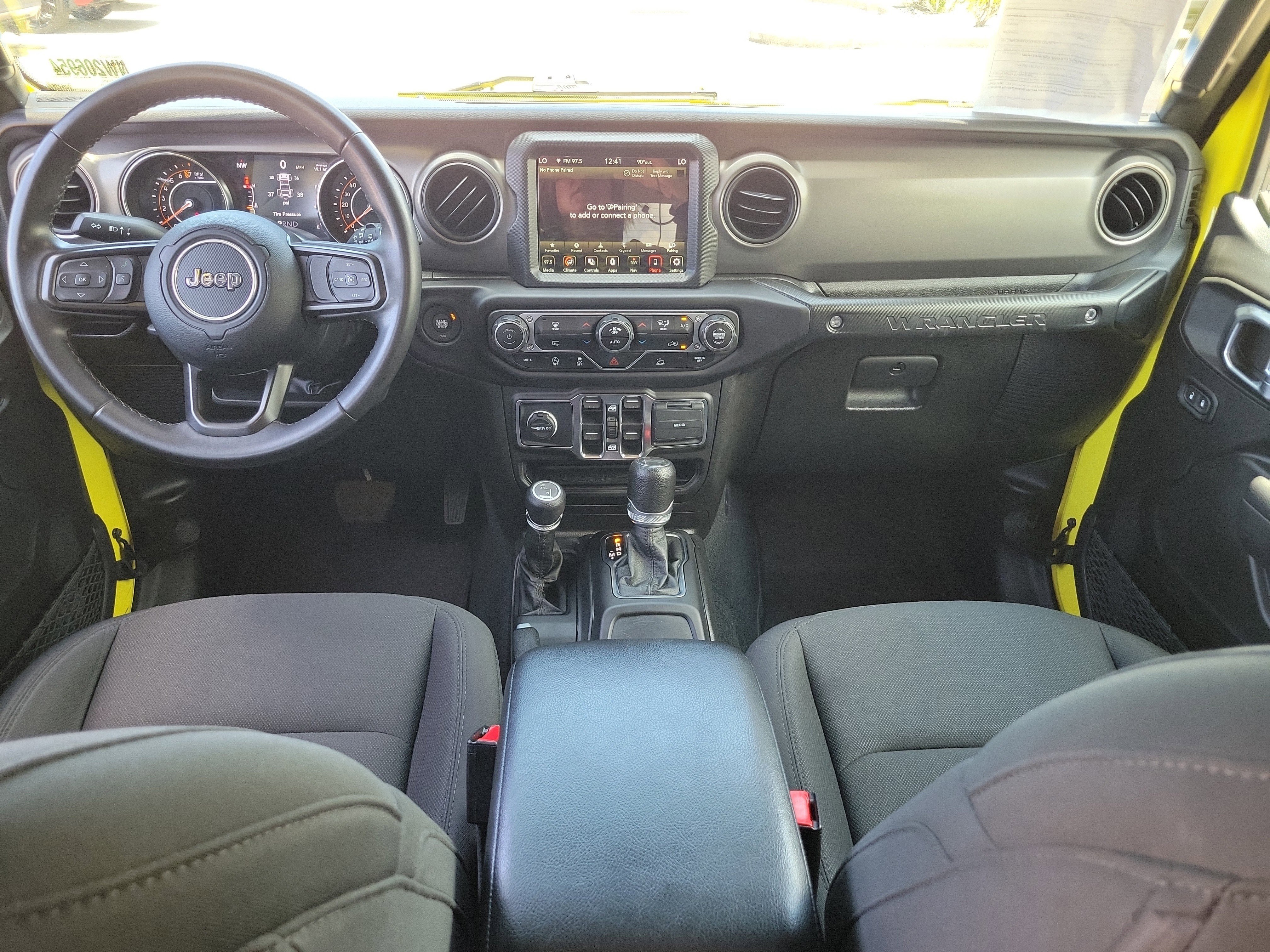 Used 2022 High Velocity Clearcoat Jeep Unlimited Sport S image 13
