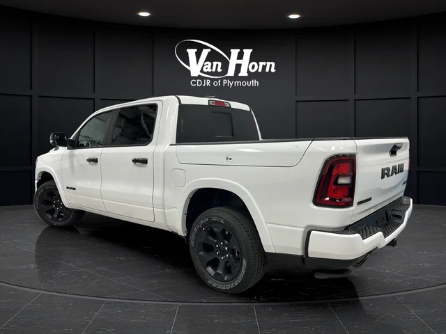 New 2026 Bright White Clear-Coat Exterior Paint RAM Big Horn/Lone Star image 5