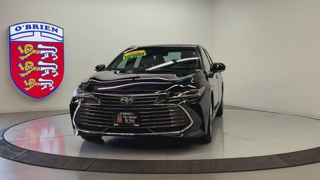 Used 2021 Midnight Black Metallic Toyota Limited image 9