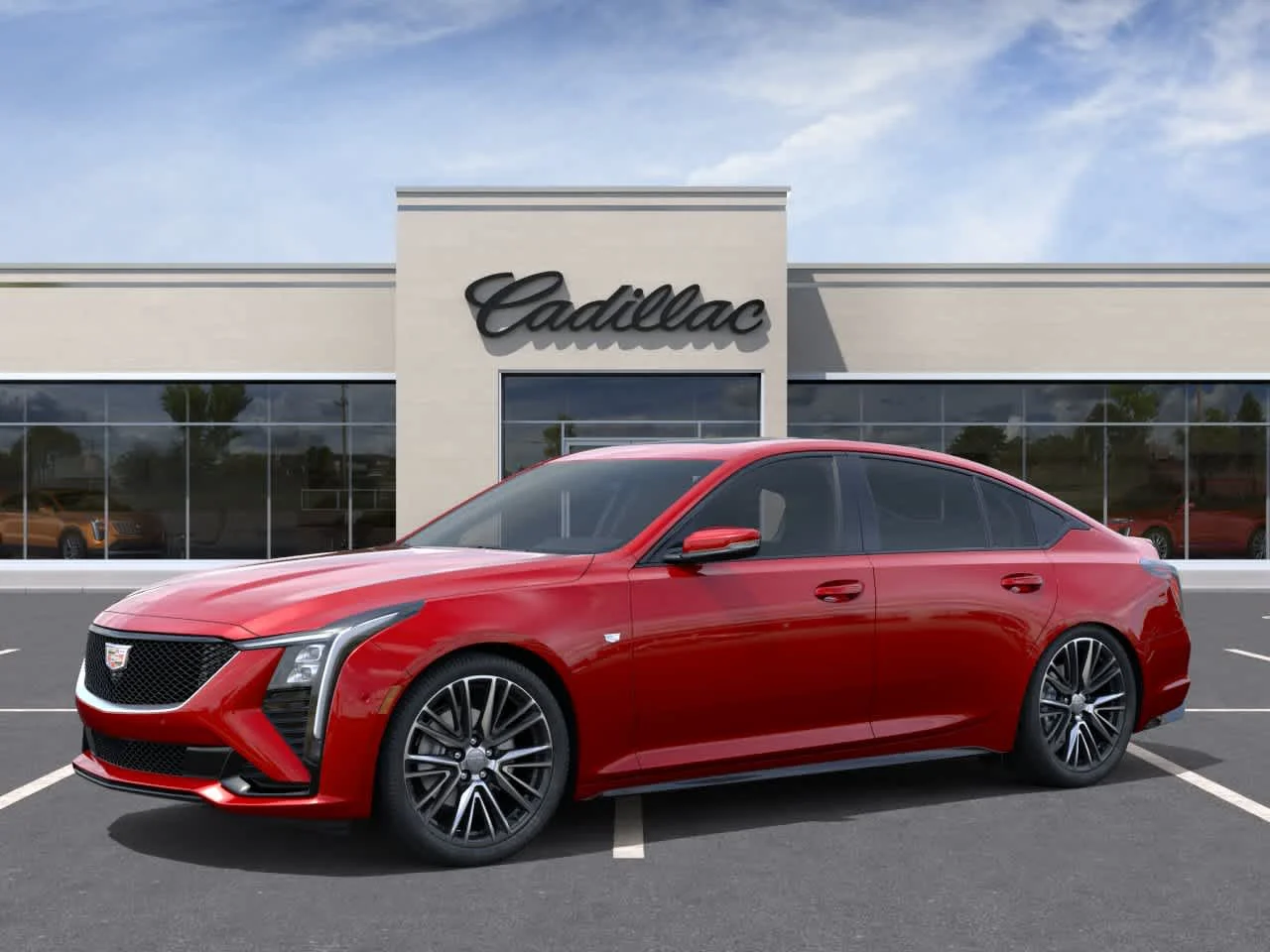 New 2026 Radiant Red Tintcoat Cadillac Sport image 2