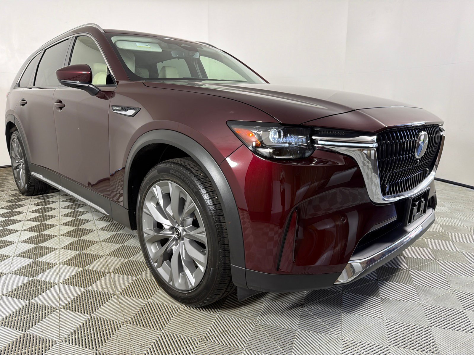 Used 2025 Red Mazda Premium Plus Package image 1