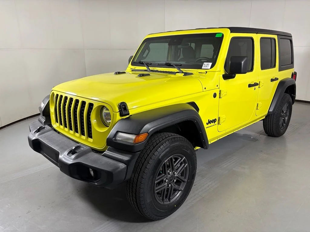 Used 2024 Yellow Jeep Sport S image 4