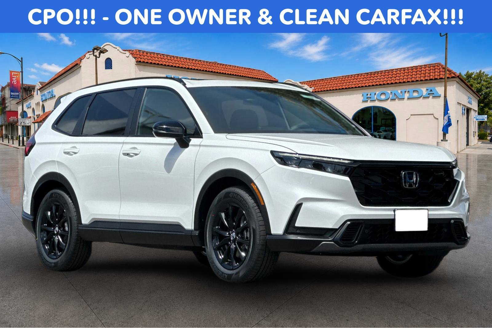 Certified Used 2026 Platinum White Pearl Honda Sport-L image 2
