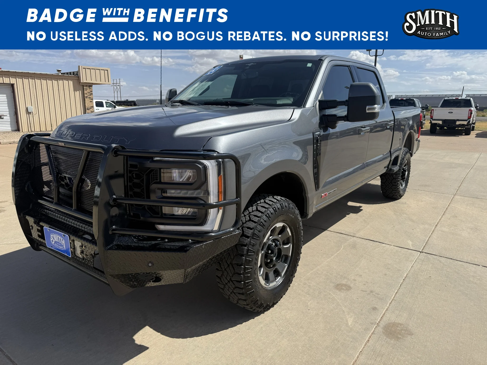 Used 2023 Carbonized Gray Metallic Ford LARIAT image 7