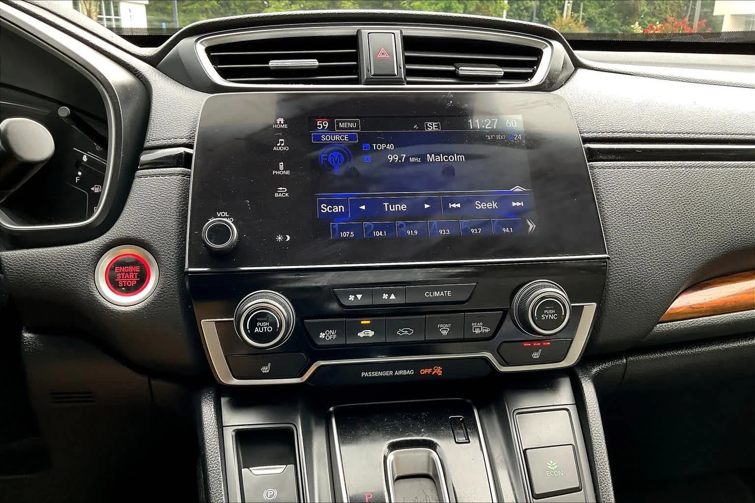 Used 2019 Molten Lava Pearl Honda EX image 32