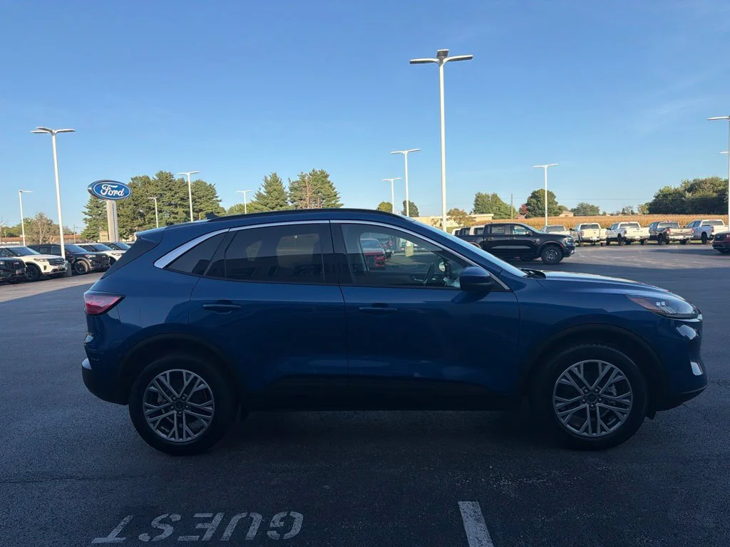Used 2022 Blue Metallic Ford SEL image 5