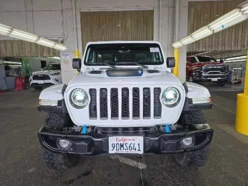 Used 2023 Bright White Clearcoat Jeep Rubicon image 2