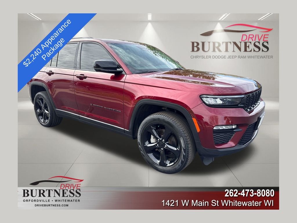 Used 2023 Red Jeep Limited image 1