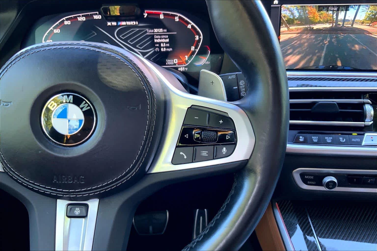 Certified Used 2023 Carbon Black Metallic BMW M50i image 24