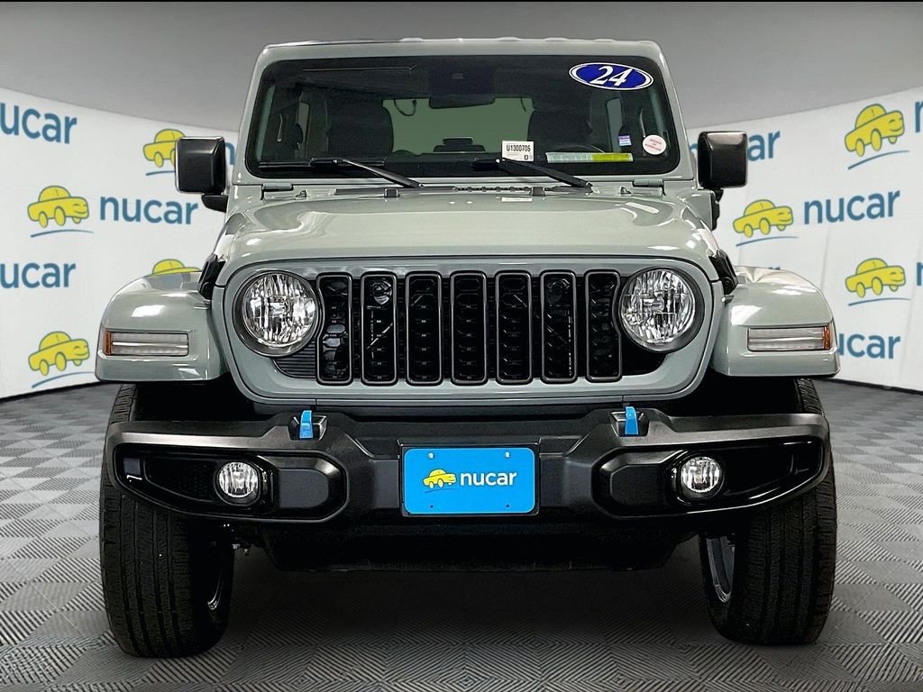 Used 2024 Gray Jeep Sport S 4xe image 2