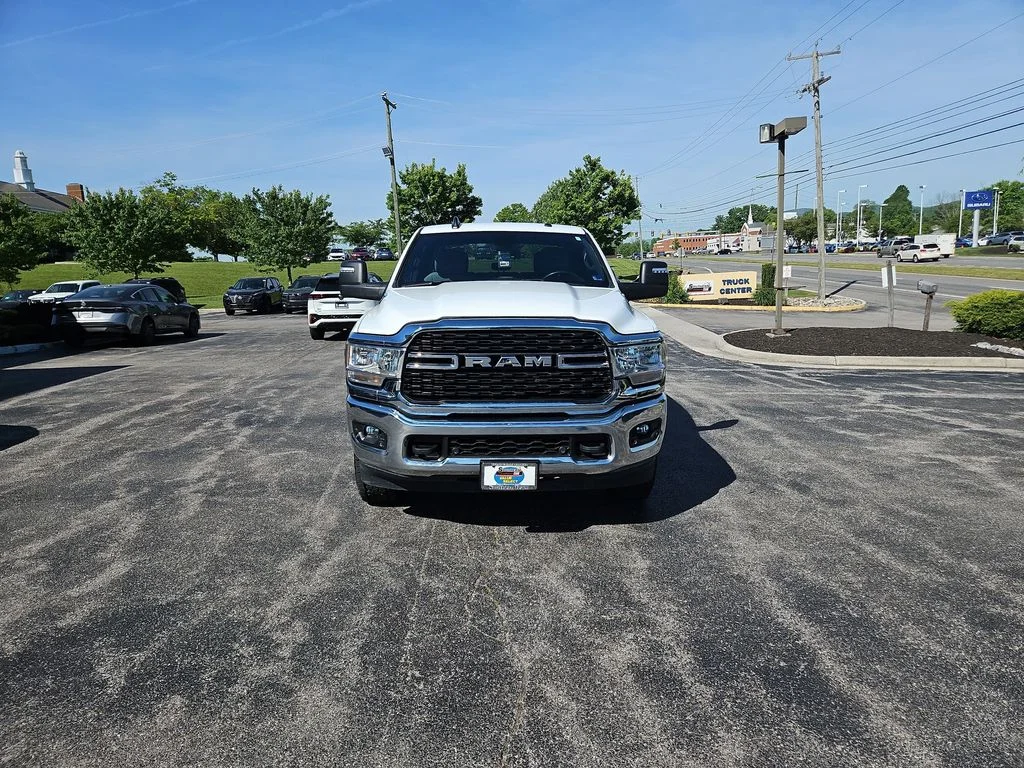 Used 2024 Bright White Clearcoat Ram Big Horn image 9