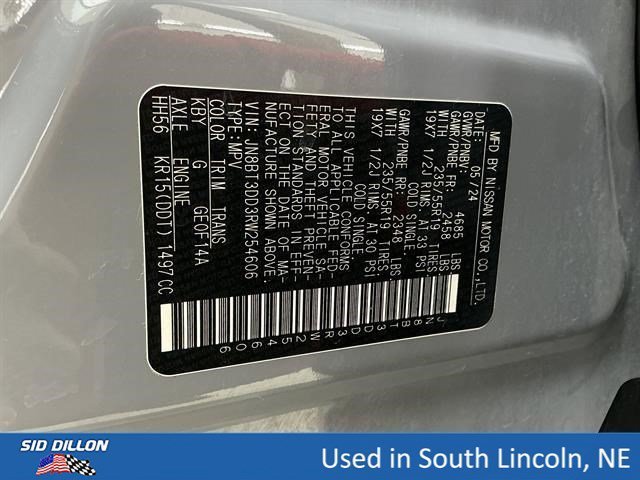 Used 2024 Boulder Gray Pearl Nissan Platinum image 14