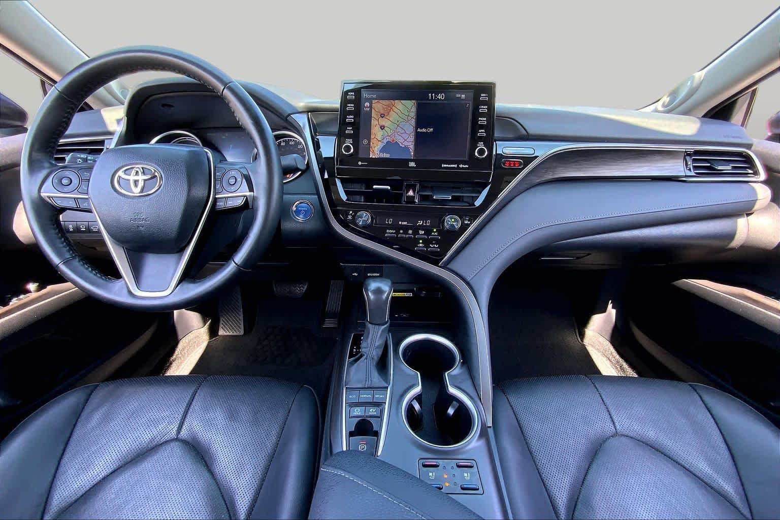 Used 2024 Midnight Black Metallic Toyota Hybrid XLE image 15