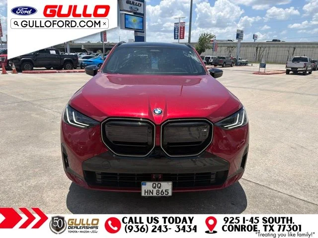 Used 2025 Red Metallic BMW M50 xDrive image 2