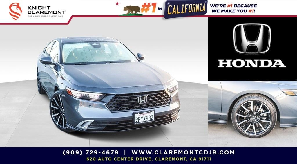 Used 2025 Meteorite Gray Metallic Honda Touring image 1