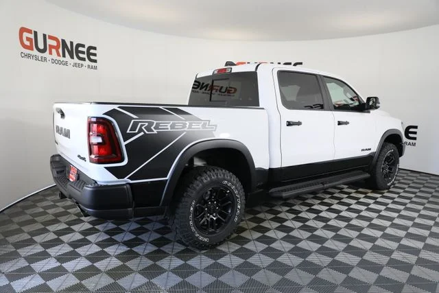 New 2026 Bright White Clear-Coat Exterior Paint RAM Rebel image 25