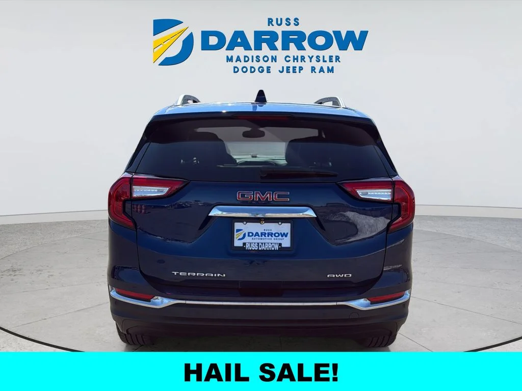 Certified Used 2022 Blue GMC SLT image 4