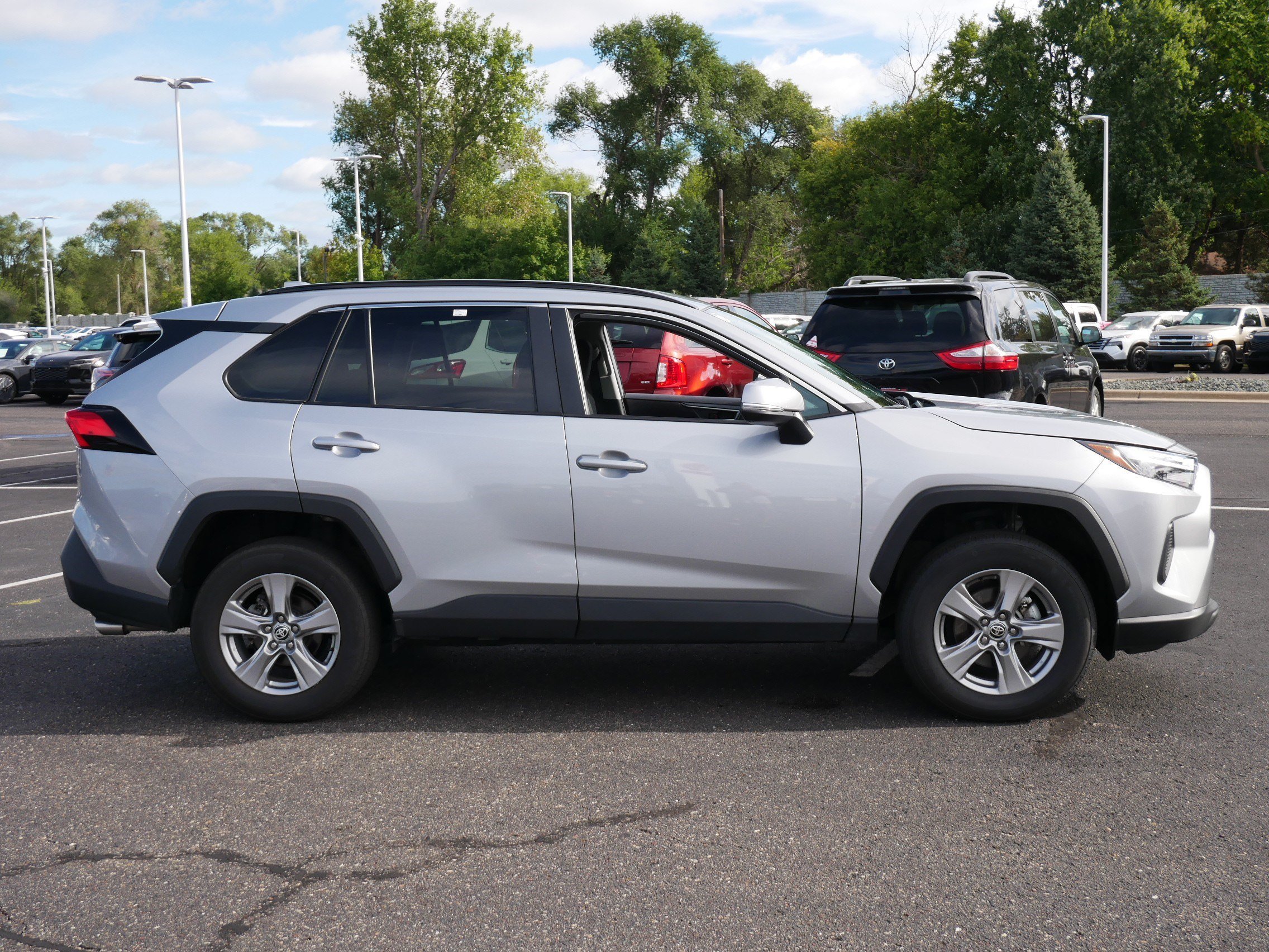 Certified Used 2025 Silver Sky Metallic Toyota XLE image 8