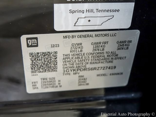 Used 2024 Stellar Black Metallic Cadillac Premium Luxury image 31