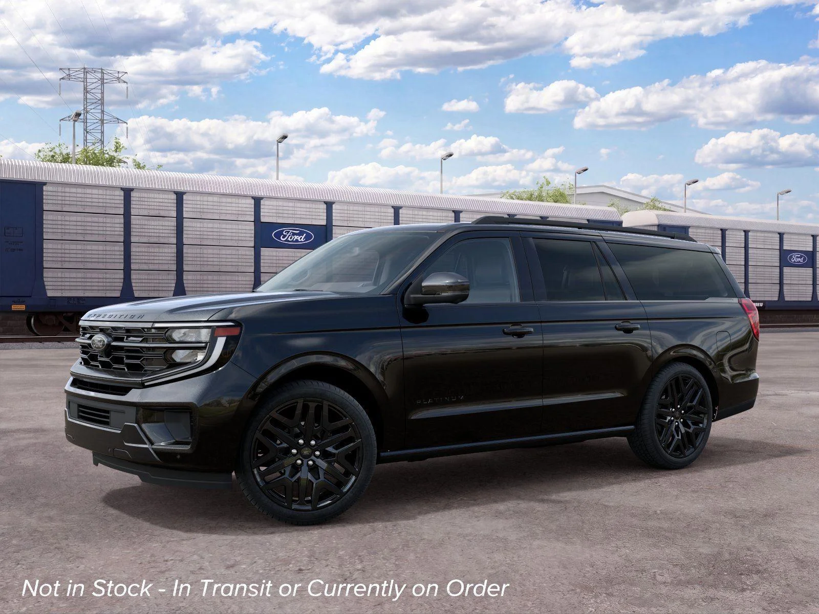 New 2027 Agate Black Metallic Ford MAX Platinum image 2
