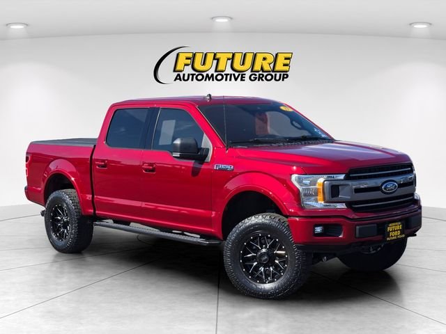 Used 2019 Red Ford XLT image 1