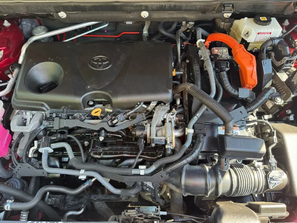 Used 2021 Red Toyota XLE image 7
