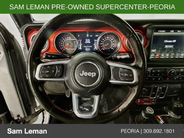 Used 2021 Silver Jeep Unlimited Rubicon image 11