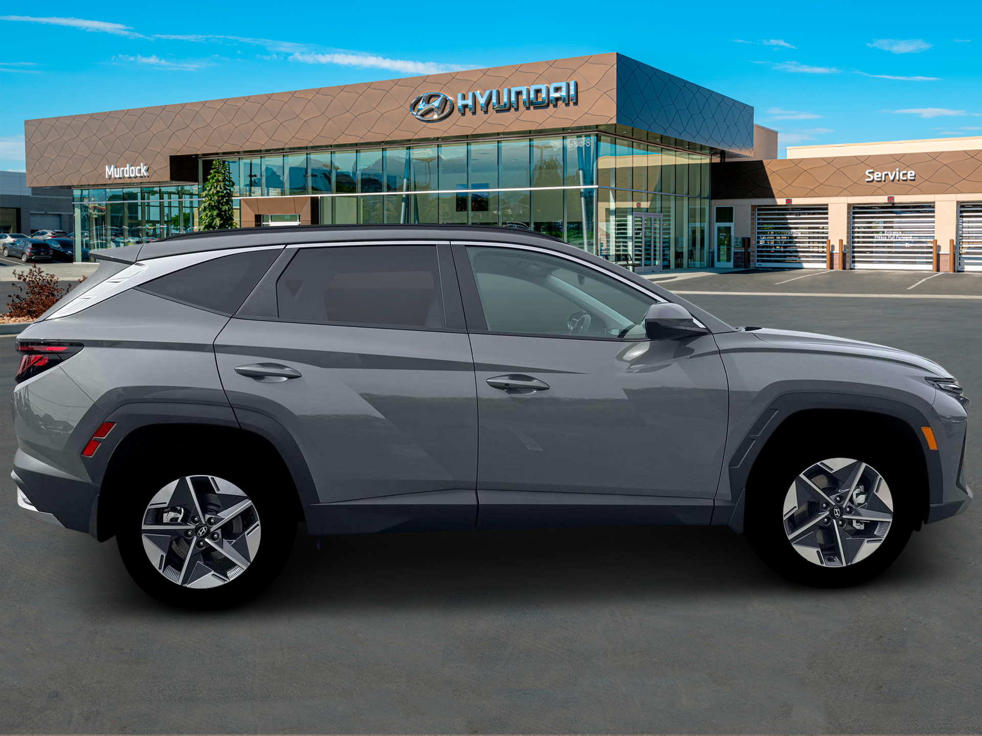 New 2026 Hampton Gray Hyundai SEL AWD image 9