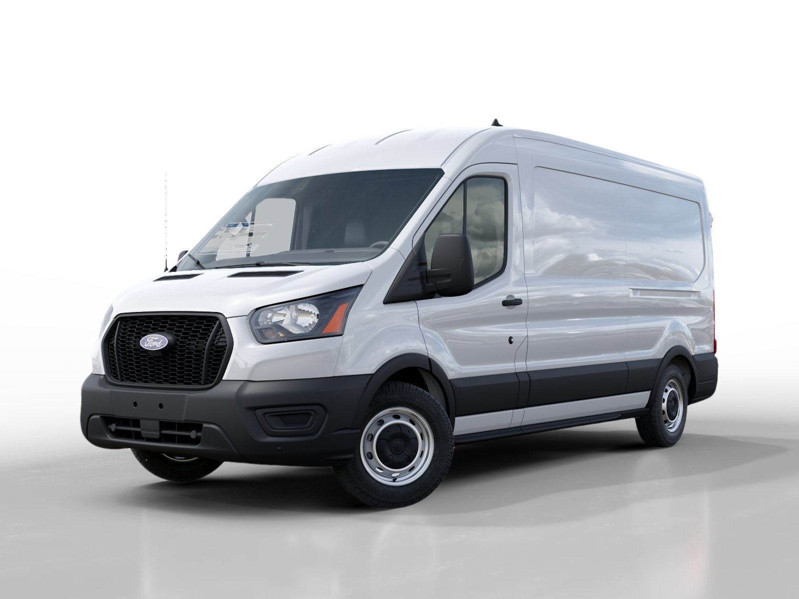 New 2027 Oxford White Ford Cargo Van image 2