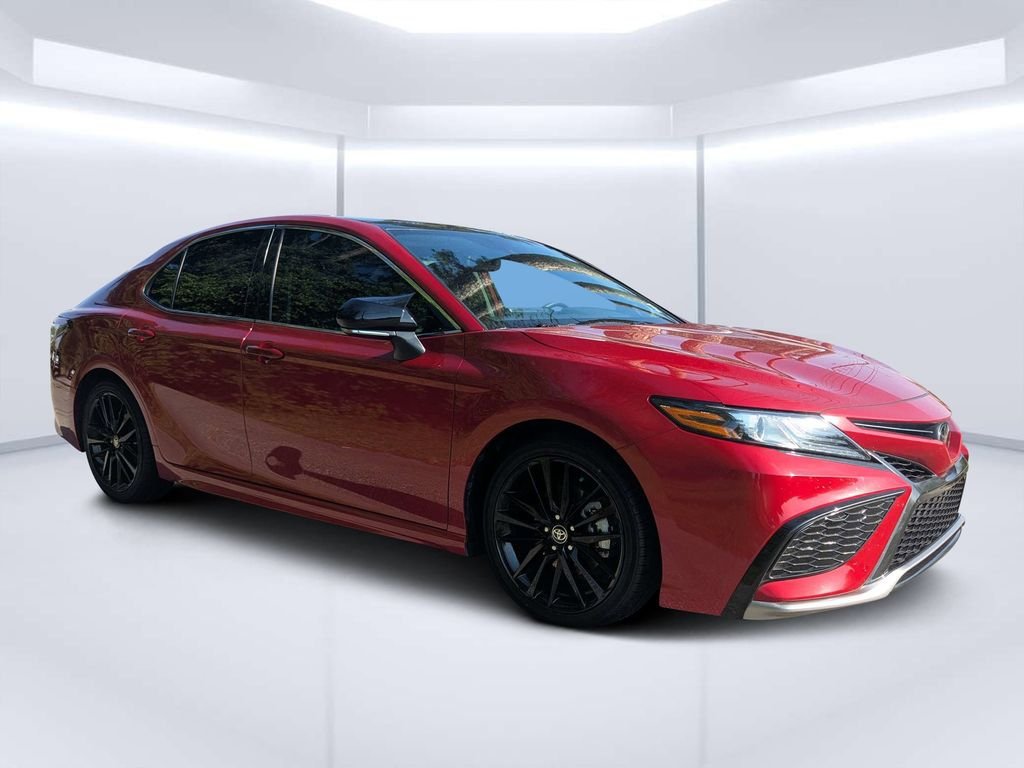 Used 2024 Red Toyota XSE V6 image 1