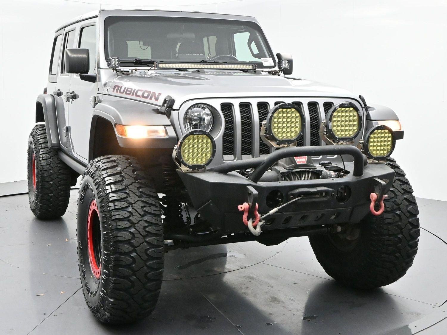 Used 2020 Billet Silver Metallic Clearcoat Jeep Rubicon image 2